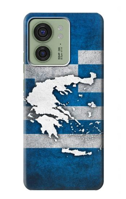 S4074 The Flag of Greece Case For Motorola Edge (2023), Edge 40