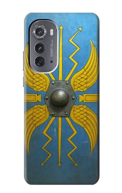 S4052 Blue Roman Shield Case For Motorola Edge (2022)