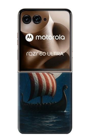 S4040 Viking War Ship Case For Motorola Razr 70 Ultra, 60 Ultra, 50 Ultra, Ultra 2026, Ultra 2025