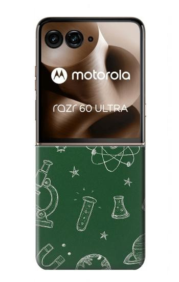 S4059 Science Chalkboard Graphic Case For Motorola Razr 70 Ultra, 60 Ultra, 50 Ultra, Ultra 2026, Ultra 2025