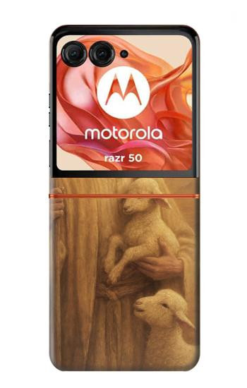 S4042 Merciful Jesus Case For Motorola Razr 70,60,50, Razr (2026, 2025, 2024)