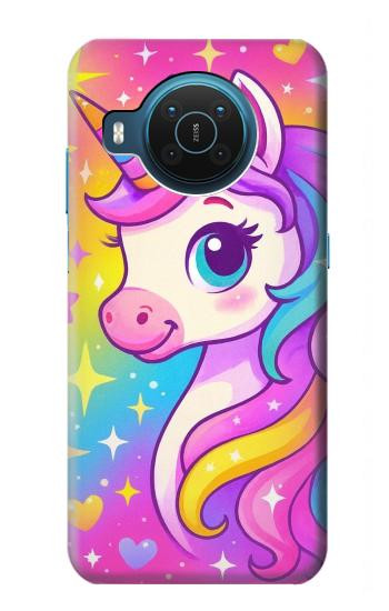 S4057 Cute Unicorn Cartoon Case For Nokia X20