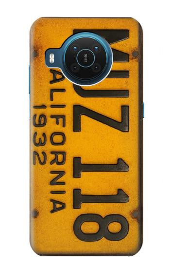 S4060 Vintage California Car License Plate Case For Nokia X20