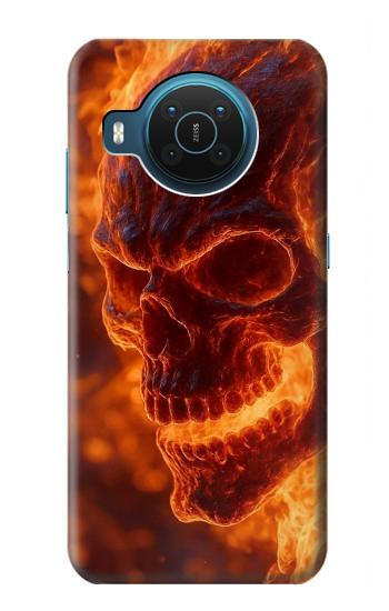 S4062 Fire Skull Case For Nokia X20