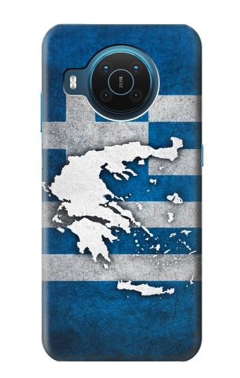 S4074 The Flag of Greece Case For Nokia X20