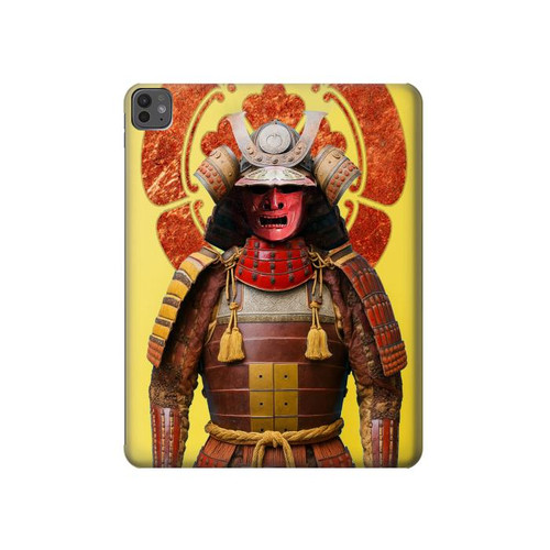 S4063 Japan Warrior Samurai Armor Hard Case For iPad Pro 13 (2024,2025), Air 13 2026