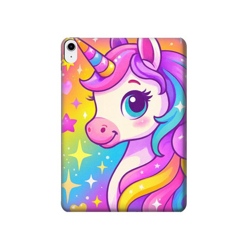 S4057 Cute Unicorn Cartoon Hard Case For iPad 10.9 (2025,2022)