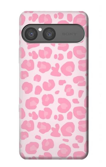 S2213 Pink Leopard Pattern Case For Sony Xperia 10 VII, 10 VIII