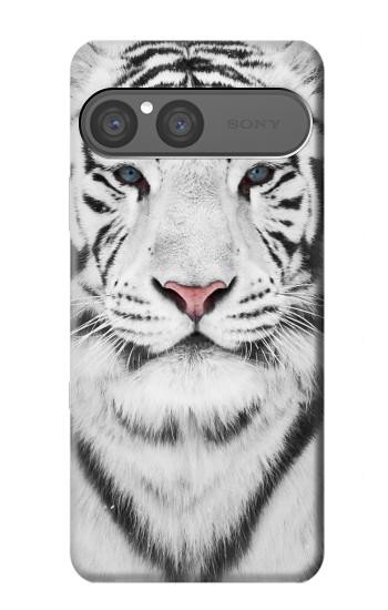S2553 White Tiger Case For Sony Xperia 10 VII, 10 VIII