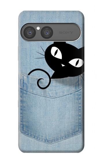 S2641 Pocket Black Cat Case For Sony Xperia 10 VII