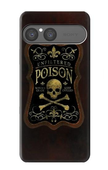 S2649 Unfiltered Poison Vintage Glass Bottle Case For Sony Xperia 10 VII, 10 VIII