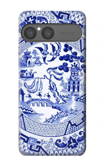 S2768 Willow Pattern Graphic Case For Sony Xperia 10 VII, 10 VIII