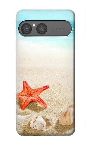 S3212 Sea Shells Starfish Beach Case For Sony Xperia 10 VII, 10 VIII