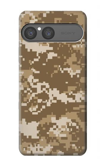 S3294 Army Desert Tan Coyote Camo Camouflage Case For Sony Xperia 10 VII