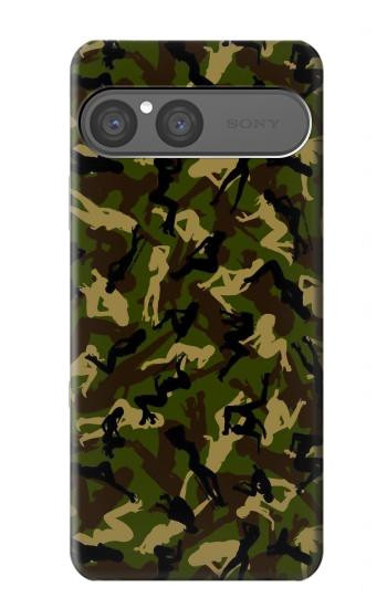 S3356 Sexy Girls Camo Camouflage Case For Sony Xperia 10 VII