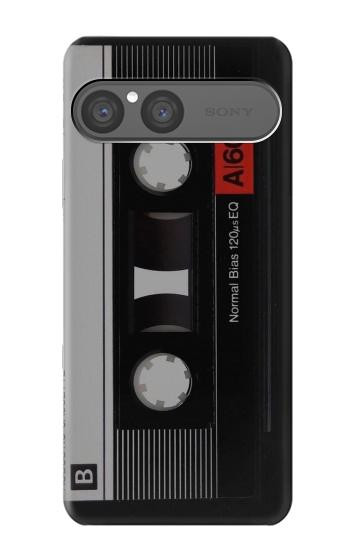 S3516 Vintage Cassette Tape Case For Sony Xperia 10 VII, 10 VIII