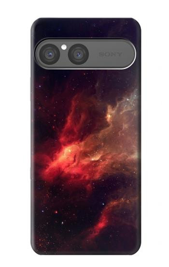 S3897 Red Nebula Space Case For Sony Xperia 10 VII