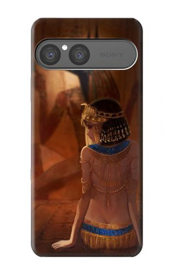 S3919 Egyptian Queen Cleopatra Anubis Case For Sony Xperia 10 VII