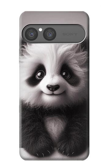 S3978 Cute Baby Panda Case For Sony Xperia 10 VII, 10 VIII