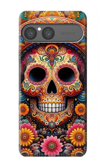 S3999 Mexican Skull Painting Case For Sony Xperia 10 VII