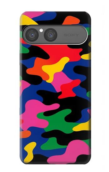S4072 Colorful Camouflage Case For Sony Xperia 10 VII, 10 VIII