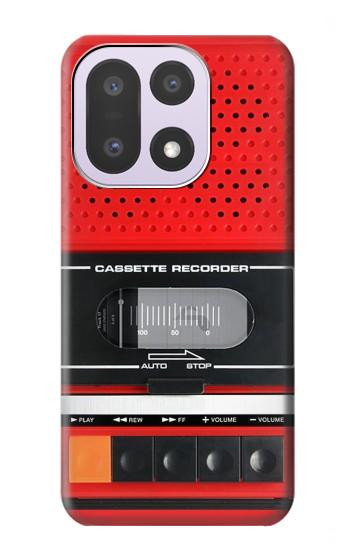 S3204 Red Cassette Recorder Graphic Case For OnePlus 15