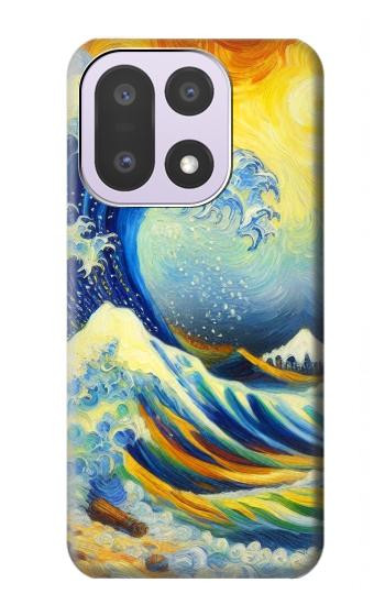S4005 Oil Color Painting Great Waves Case For OnePlus 15