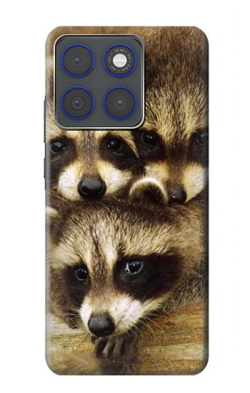 S0977 Baby Raccoons Case For Motorola Edge 70