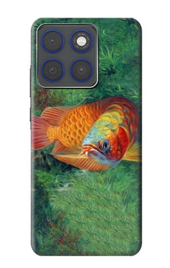 S1157 Red Arowana Fish Case For Motorola Edge 70