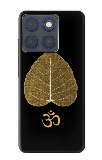 S2331 Gold Leaf Buddhist Om Symbol Case For Motorola Edge 70