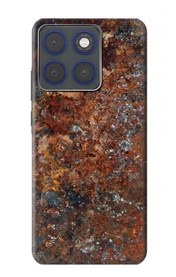 S2714 Rust Steel Texture Graphic Printed Case For Motorola Edge 70