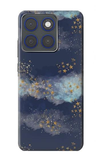 S3364 Gold Star Sky Case For Motorola Edge 70