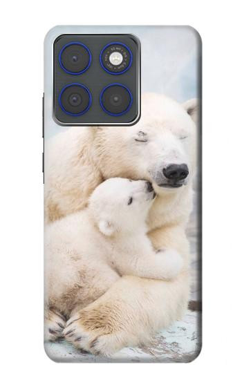 S3373 Polar Bear Hug Family Case For Motorola Edge 70