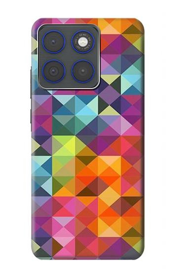 S3477 Abstract Diamond Pattern Case For Motorola Edge 70