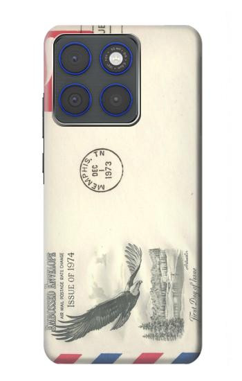 S3551 Vintage Airmail Envelope Art Case For Motorola Edge 70