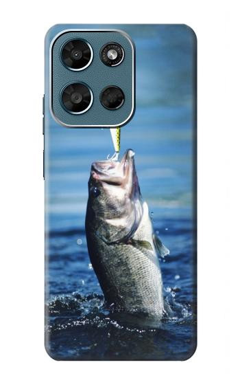 S1594 Bass Fishing Case For Motorola Moto G (2026), G Play (2026)