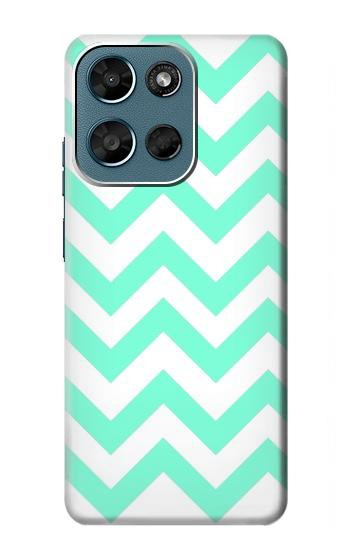 S1723 Mint Chevron Zigzag Case For Motorola Moto G (2026), G Play (2026)