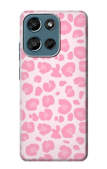 S2213 Pink Leopard Pattern Case For Motorola Moto G (2026), G Play (2026)