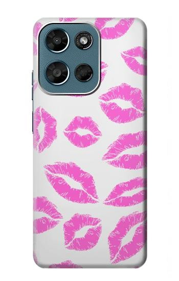 S2214 Pink Lips Kisses Case For Motorola Moto G (2026), G Play (2026)