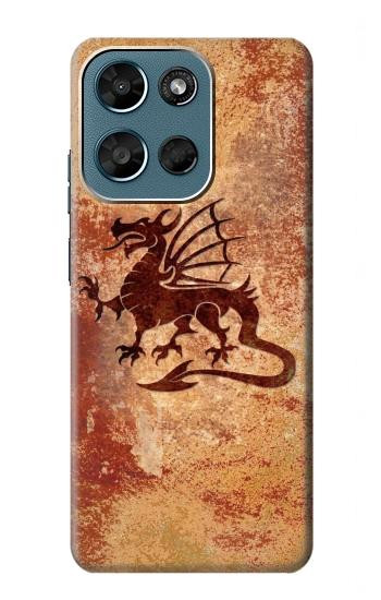 S2485 Dragon Metal Texture Graphic Printed Case For Motorola Moto G (2026), G Play (2026)
