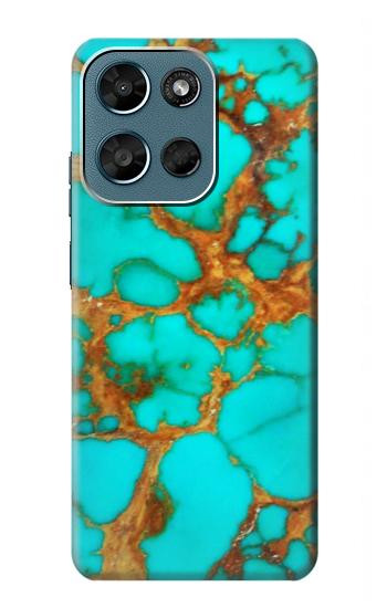 S2688 Aqua Copper Turquoise Gemstone Graphic Case For Motorola Moto G (2026), G Play (2026)
