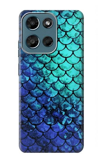S3047 Green Mermaid Fish Scale Case For Motorola Moto G (2026), G Play (2026)