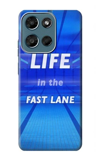 S3136 Life in the Fast Lane Swimming Pool Case For Motorola Moto G (2026), G Play (2026)