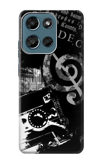S3197 Music Cassette Note Case For Motorola Moto G (2026), G Play (2026)