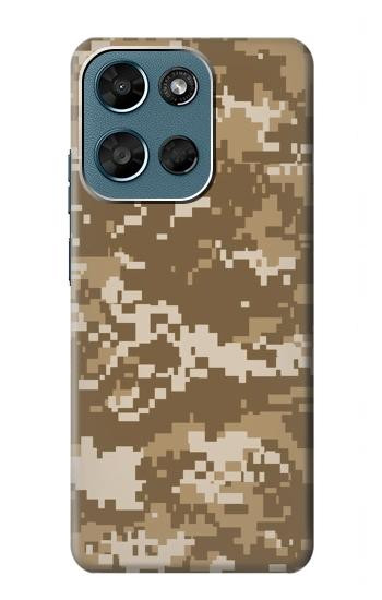 S3294 Army Desert Tan Coyote Camo Camouflage Case For Motorola Moto G (2026), G Play (2026)