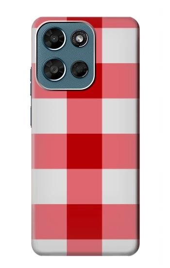 S3535 Red Gingham Case For Motorola Moto G (2026), G Play (2026)