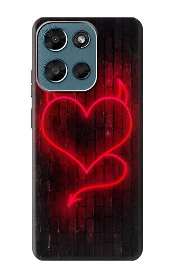 S3682 Devil Heart Case For Motorola Moto G (2026), G Play (2026)