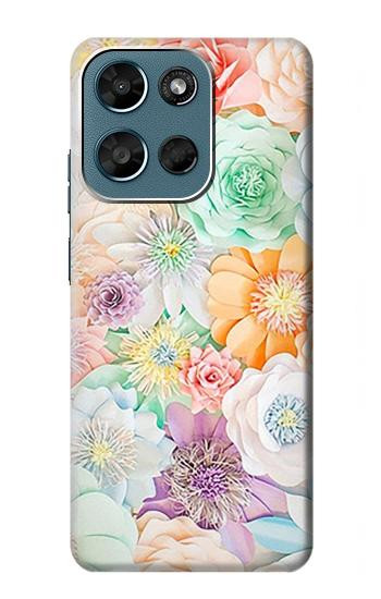 S3705 Pastel Floral Flower Case For Motorola Moto G (2026), G Play (2026)