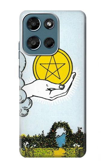 S3722 Tarot Card Ace of Pentacles Coins Case For Motorola Moto G (2026), G Play (2026)