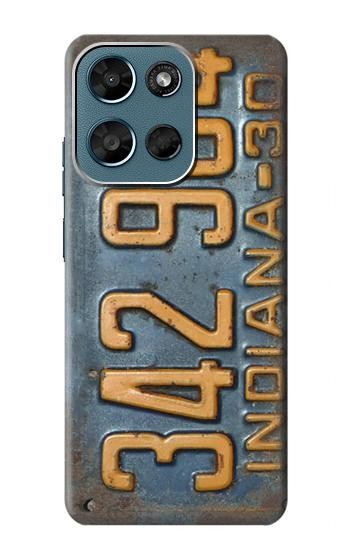 S3750 Vintage Vehicle Registration Plate Case For Motorola Moto G (2026), G Play (2026)